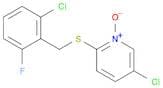 Pyridine, 5-chloro-2-[[(2-chloro-6-fluorophenyl)methyl]thio]-, 1-oxide