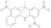 1-Naphthalenamine, N-[2,4-dinitro-6-(trifluoromethyl)phenyl]-4-nitro-