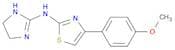 2-Thiazolamine, N-(4,5-dihydro-1H-imidazol-2-yl)-4-(4-methoxyphenyl)-