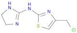 2-Thiazolamine, 4-(chloromethyl)-N-(4,5-dihydro-1H-imidazol-2-yl)-