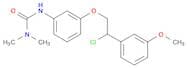Urea, N'-[3-[2-chloro-2-(3-methoxyphenyl)ethoxy]phenyl]-N,N-dimethyl-