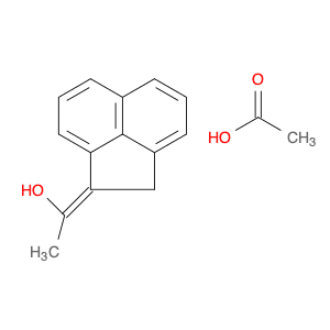 Ethanol, 1-(1(2H)-acenaphthylenylidene)-, acetate, (E)-