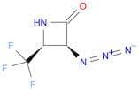2-Azetidinone, 3-azido-4-(trifluoromethyl)-, cis-