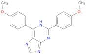 1H-Purine, 2,6-bis(4-methoxyphenyl)-