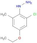 Hydrazine, (2-chloro-4-ethoxy-6-methylphenyl)-
