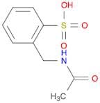 Benzenesulfonic acid, 2-[(acetylamino)methyl]-
