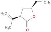 2(3H)-Furanone, 5-ethyldihydro-3-(1-methylethenyl)-, cis-