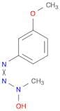 1-Triazene, 3-hydroxy-1-(3-methoxyphenyl)-3-methyl-