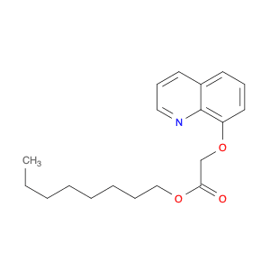 Acetic acid, (8-quinolinyloxy)-, octyl ester