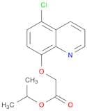 Acetic acid, [(5-chloro-8-quinolinyl)oxy]-, 1-methylethyl ester
