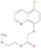 Acetic acid, [(5-chloro-8-quinolinyl)oxy]-, 2-methoxyethyl ester