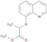 Propanoic acid, 2-(8-quinolinyloxy)-, methyl ester
