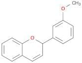 2H-1-Benzopyran, 2-(3-methoxyphenyl)-
