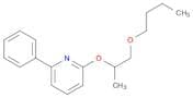 Pyridine, 2-(2-butoxy-1-methylethoxy)-6-phenyl-