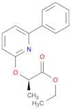Propanoic acid, 2-[(6-phenyl-2-pyridinyl)oxy]-, ethyl ester, (R)-