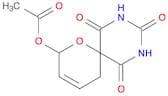 1-Oxa-8,10-diazaspiro[5.5]undec-3-ene-7,9,11-trione, 2-(acetyloxy)-