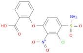 Benzoic acid, 2-[4-(aminosulfonyl)-3-chloro-2-nitrophenoxy]-