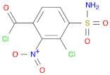 Benzoyl chloride, 4-(aminosulfonyl)-3-chloro-2-nitro-