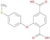 1,4-Benzenedicarboxylic acid, 2-[4-(methylthio)phenoxy]-