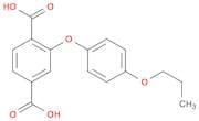1,4-Benzenedicarboxylic acid, 2-(4-propoxyphenoxy)-