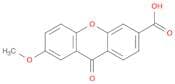 9H-Xanthene-3-carboxylic acid, 7-methoxy-9-oxo-