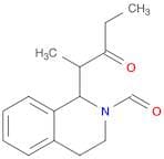 2(1H)-Isoquinolinecarboxaldehyde, 3,4-dihydro-1-(1-methyl-2-oxobutyl)-