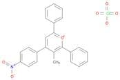 Pyrylium, 3-methyl-4-(4-nitrophenyl)-2,6-diphenyl-, perchlorate
