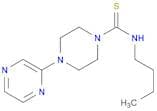 1-Piperazinecarbothioamide, N-butyl-4-pyrazinyl-