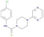 1-Piperazinecarbothioamide, N-(4-chlorophenyl)-4-pyrazinyl-