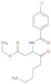 Nonanoic acid, 3-[(4-chlorobenzoyl)amino]-4-oxo-, ethyl ester