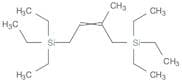 Silane, (2-methyl-2-butene-1,4-diyl)bis[triethyl-