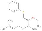 Benzene, [(2-ethoxy-3,7-dimethyl-1,6-octadienyl)thio]-