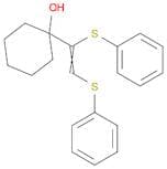 Cyclohexanol, 1-[1,2-bis(phenylthio)ethenyl]-