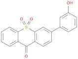 9H-Thioxanthen-9-one, 3-(3-hydroxyphenyl)-, 10,10-dioxide