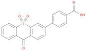 Benzoic acid, 4-(10,10-dioxido-9-oxo-9H-thioxanthen-3-yl)-