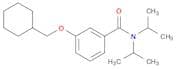 Benzamide, 3-(cyclohexylmethoxy)-N,N-bis(1-methylethyl)-