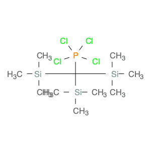 Phosphorane, tetrachloro[tris(trimethylsilyl)methyl]-