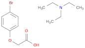 Acetic acid, (4-bromophenoxy)-, compd. with N,N-diethylethanamine(1:1)