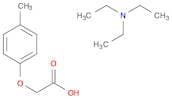 Acetic acid, (4-methylphenoxy)-, compd. with N,N-diethylethanamine(1:1)