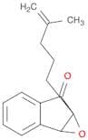 6H-Indeno[1,2-b]oxiren-6-one, 1a,6a-dihydro-6a-(4-methyl-4-pentenyl)-