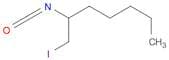 Heptane, 1-iodo-2-isocyanato-