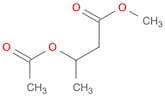Butanoic acid, 3-(acetyloxy)-, methyl ester