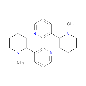 2,2'-Bipyridine, 3,3'-bis(1-methyl-2-piperidinyl)-