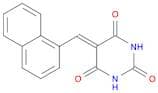 2,4,6(1H,3H,5H)-Pyrimidinetrione, 5-(1-naphthalenylmethylene)-