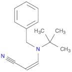2-Propenenitrile, 3-[(1,1-dimethylethyl)(phenylmethyl)amino]-, (Z)-