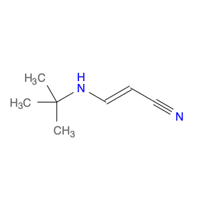 2-Propenenitrile, 3-[(1,1-dimethylethyl)amino]-, (E)-