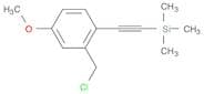 Silane, [[2-(chloromethyl)-4-methoxyphenyl]ethynyl]trimethyl-
