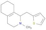 Isoquinoline, 1,2,3,4,5,6,7,8-octahydro-2-methyl-1-(2-thienylmethyl)-