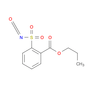 Benzoic acid, 2-(isocyanatosulfonyl)-, propyl ester