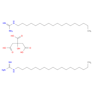 Guanidine, octadecyl-, 2-hydroxy-1,2,3-propanetricarboxylate (2:1)